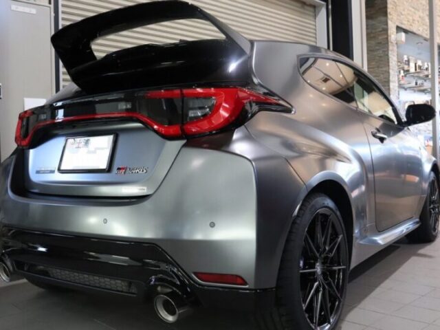 TOYOTA GRヤリス・オジエエディション リア - トータルカービューティIIC TOYOTA GRヤリス・オジエエディション リア