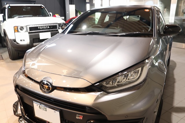 TOYOTA GRヤリス フロント③ - トータルカービューティIIC TOYOTA GRヤリス フロント③