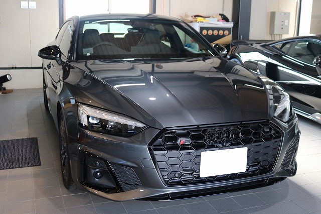 アウディS5 フロント - トータルカービューティIIC アウディS5 フロント