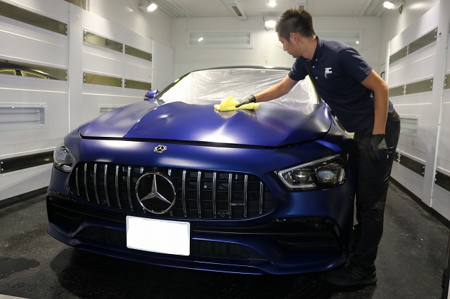 メルセデスベンツGT43　シルクマットグラッテ
