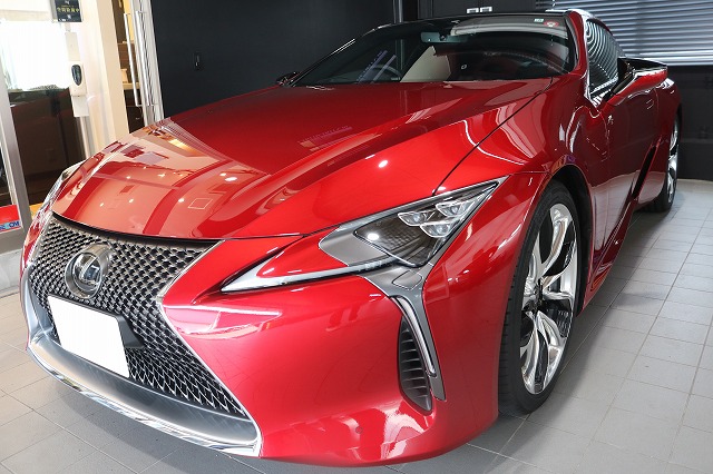 レクサスLC500 フロント - トータルカービューティIIC レクサスLC500 フロント