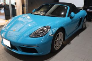 ポルシェ718ボクスター フロント