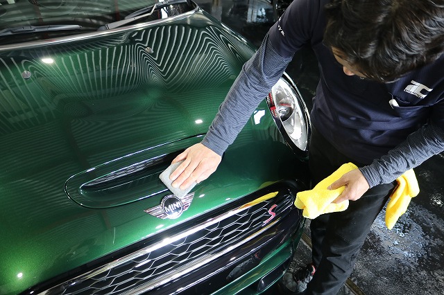 BMWミニクロスオーバー 親水コーティング - トータルカービューティIIC BMWミニクロスオーバー 親水コーティング