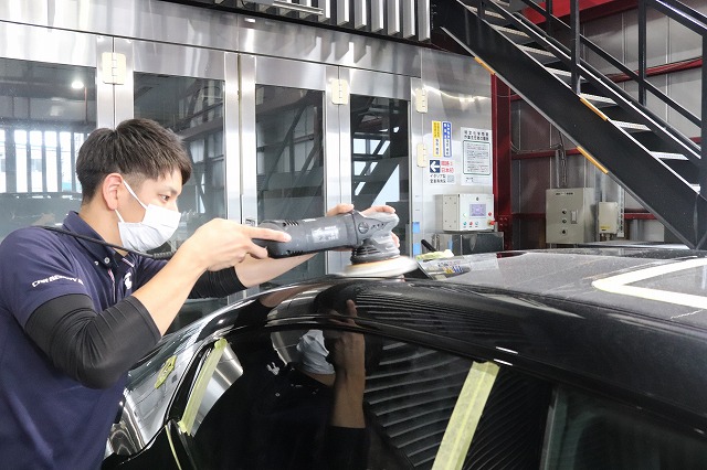 マセラティギブリ 下地処理 - トータルカービューティIIC マセラティギブリ 下地処理
