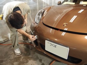 ポルシェボクスター コーティング - トータルカービューティIIC ポルシェボクスター コーティング