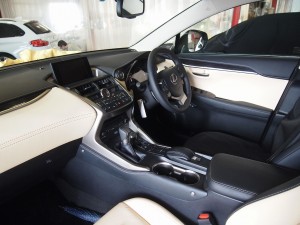 レクサスNX 車内 - トータルカービューティIIC レクサスNX 車内