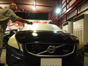 VOLVO V60 吹き付け - トータルカービューティIIC VOLVO V60 吹き付け