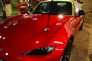 ロードスター　幌コーティング