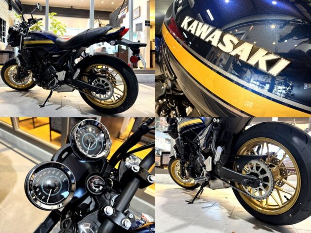 Z650RS 各アングル写真 バイクコーティング施工後