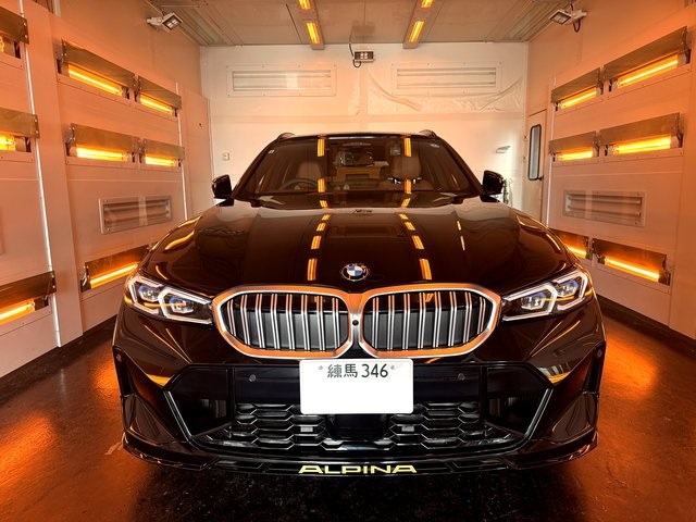 BMWアルピナ 黒 セラミックコーティング