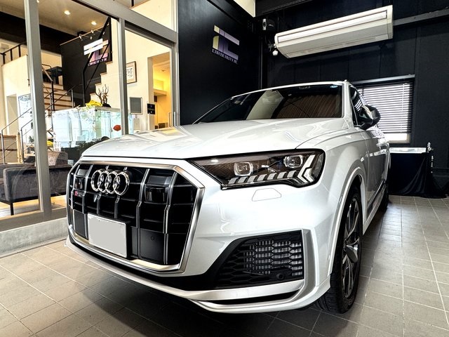 アウディSQ7パール コーティング仕上がり写真