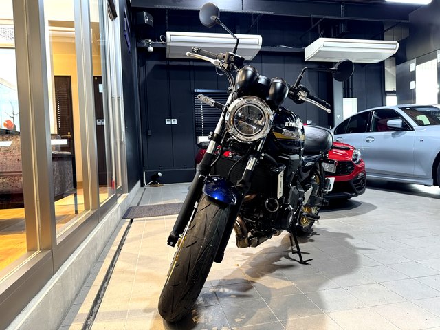 カワサキ Z650RS フロント写真 バイクコーティング施工後