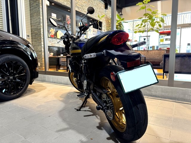 カワサキ Z650RS リア写真 バイクコーティング施工後