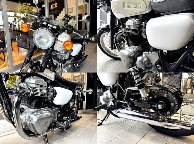 カワサキW650 各パーツ写真 バイクコーティング - トータルカービューティIIC カワサキW650 各パーツ写真 バイクコーティング