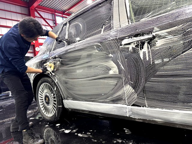トヨタ センチュリー 洗車