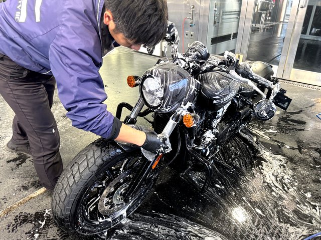 洗車 インディアン スカウトボバー - トータルカービューティIIC 洗車 インディアン スカウトボバー