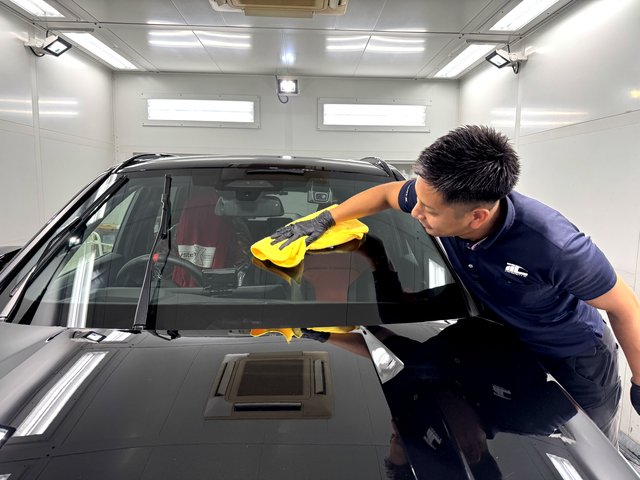 BMW X1 窓ガラスコーティング