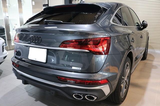 アウディSQ5 施工後 リア - トータルカービューティIIC アウディSQ5 施工後 リア