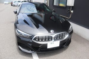 BMW8シリーズにコボテクトサンブロックフィルムを施工 - トータルカービューティIIC BMW8シリーズにコボテクトサンブロックフィルムを施工