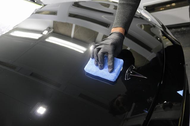 テスラモデルY カーコーティング 塗布 - トータルカービューティIIC テスラモデルY カーコーティング 塗布