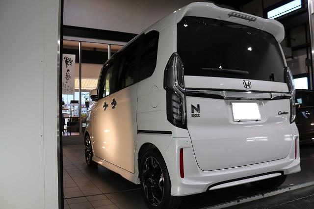 N-BOX 施工後 リア - トータルカービューティIIC N-BOX 施工後 リア