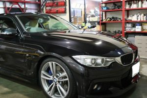 BMW4シリーズ コーティング施工後 - トータルカービューティIIC BMW4シリーズ コーティング施工後