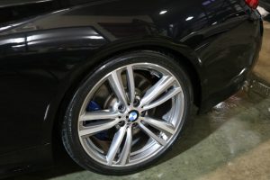 BMW4シリーズ コーティング施工後 ホイール - トータルカービューティIIC BMW4シリーズ コーティング施工後 ホイール