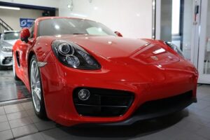ポルシェ718ケイマン　フロント