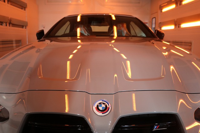 BMWM4カブリオレ 焼き付け乾燥 - トータルカービューティIIC BMWM4カブリオレ 焼き付け乾燥