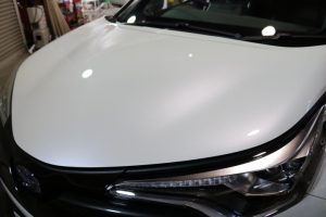 トヨタC-HR 施工後 ボンネット - トータルカービューティIIC トヨタC-HR 施工後 ボンネット