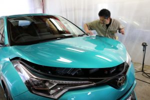 トヨタC-HR コーティング ボンネット - トータルカービューティIIC トヨタC-HR コーティング ボンネット