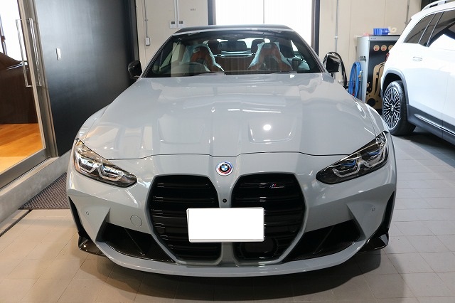 BMWM4カブリオレ フロント② - トータルカービューティIIC BMWM4カブリオレ フロント②