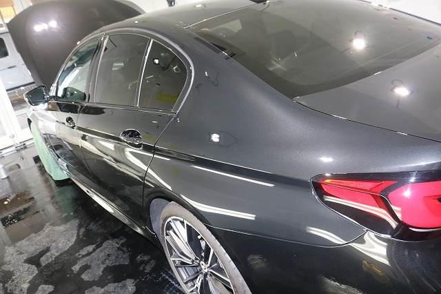 BMW530e ガラスコーティング - トータルカービューティIIC BMW530e ガラスコーティング