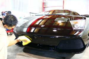 ランボルギーニムルシエラゴ コーティング 拭きあげ - トータルカービューティIIC ランボルギーニムルシエラゴ コーティング 拭きあげ