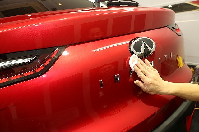 インフィニティQX55 リア - トータルカービューティIIC インフィニティQX55 リア