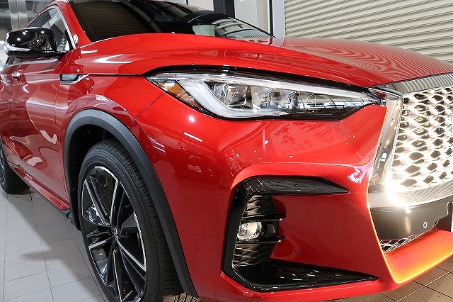 インフィニティQX55 フロント - トータルカービューティIIC インフィニティQX55 フロント