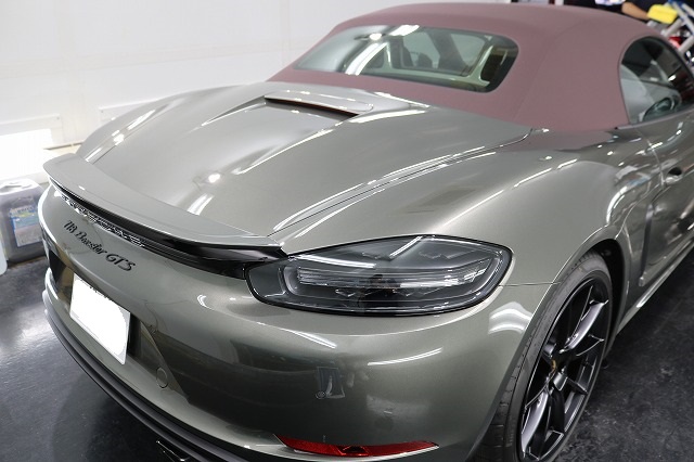 IMG_4440 - トータルカービューティIIC ポルシェ718 ボクスターGTS リア