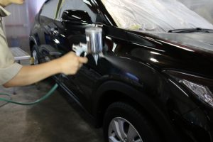 ホンダヴェゼル　コーティング　吹き付け