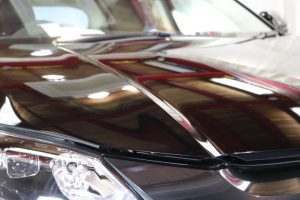 ホンダヴェゼル　施工後　ボンネット