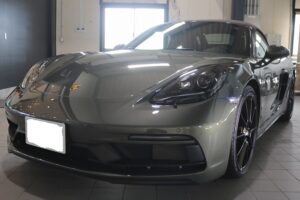 ポルシェ718 ボクスターGTS　フロント