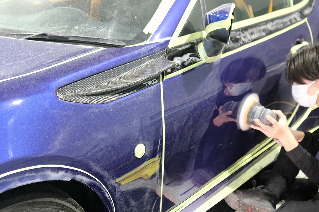 トヨタGR86 復元研磨 - トータルカービューティIIC トヨタGR86 復元研磨
