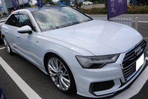 アウディA6 施工後 フロント②