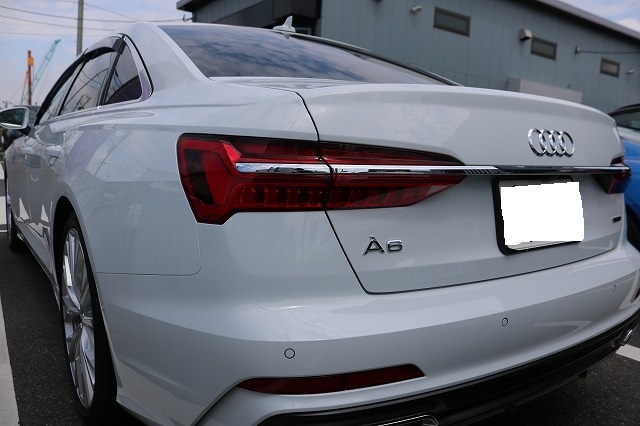 アウディA6 施工後 リア - トータルカービューティIIC アウディA6 施工後 リア