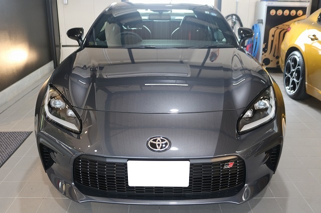 トヨタGR86 施工後 フロント - トータルカービューティIIC トヨタGR86 施工後 フロント