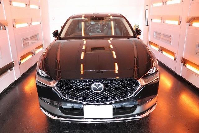マツダCX30  遠赤外線ブース