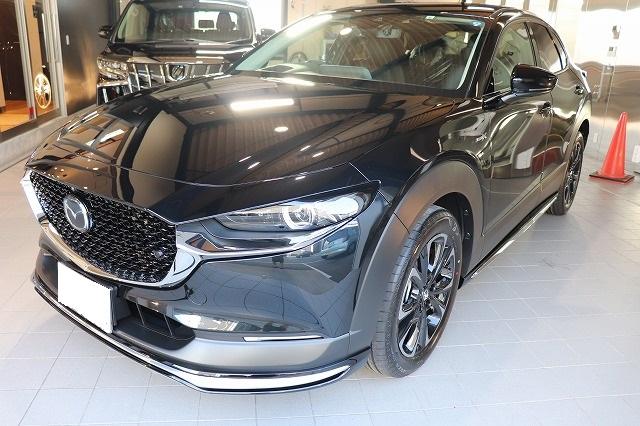 マツダCX30  施工後　フロント