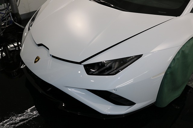 - トータルカービューティIIC ランボルギーニウラカンにマットのフルプロテクションの施工です。 東京都 千葉県 ZEL ドレスアップ