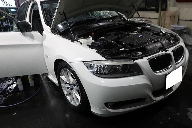 BMW320i 細部洗浄② - トータルカービューティIIC BMW320i 細部洗浄②