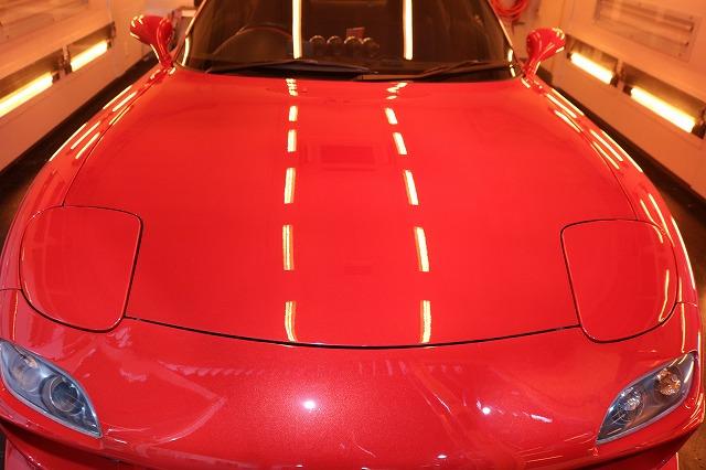 マツダRX7　強制乾燥