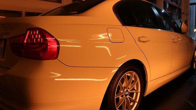 BMW320i 強制乾燥 サイド - トータルカービューティIIC BMW320i 強制乾燥 サイド